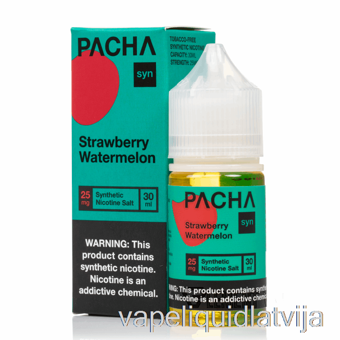 Zemeņu Arbūzs - Pachamama Sāļi - 30ml 25mg Vape šķidrums